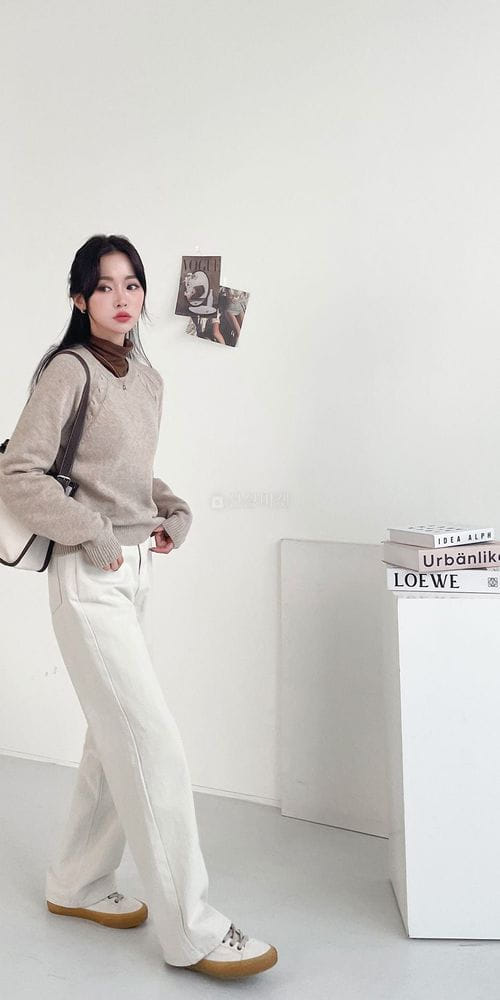 COLORANDCHOICE - Korean Children Fashion - #Kfashion4kids - Arm Whole Twisr Knit Tee - 5