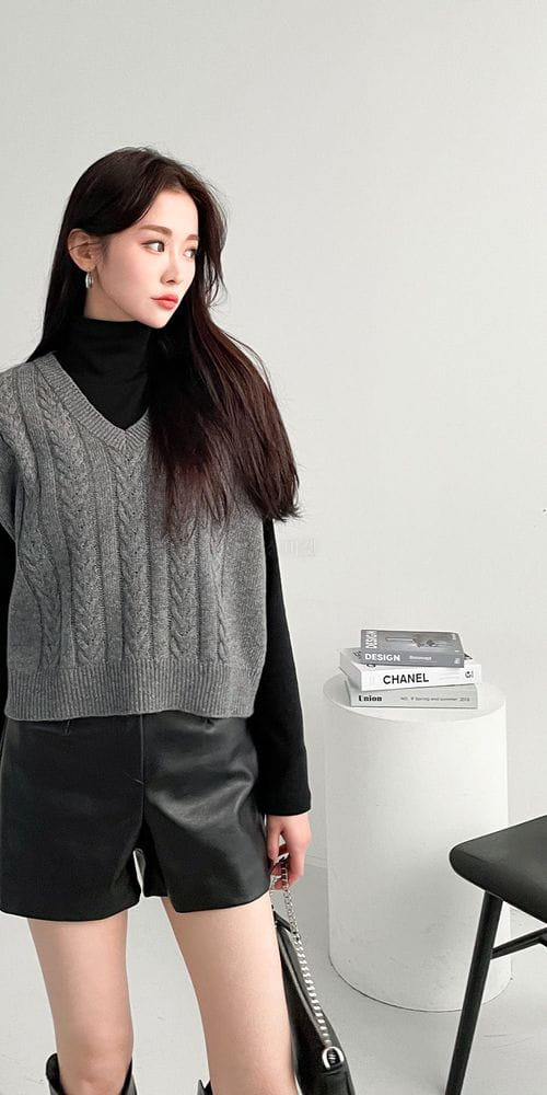 COLORANDCHOICE - Korean Children Fashion - #Kfashion4kids - Lamp Twist Vest - 6