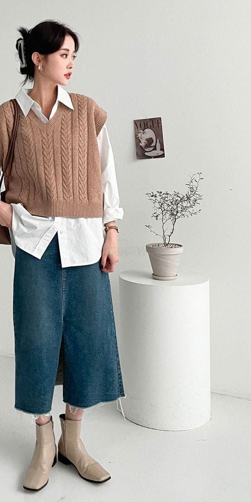 COLORANDCHOICE - Korean Children Fashion - #Kfashion4kids - Lamp Twist Vest - 8