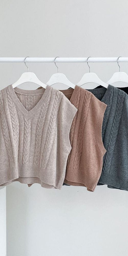COLORANDCHOICE - Korean Children Fashion - #Kfashion4kids - Lamp Twist Vest - 9
