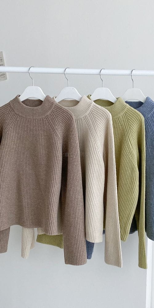COLORANDCHOICE - Korean Children Fashion - #Kfashion4kids - Lamp Hazzi Half Turtleneck