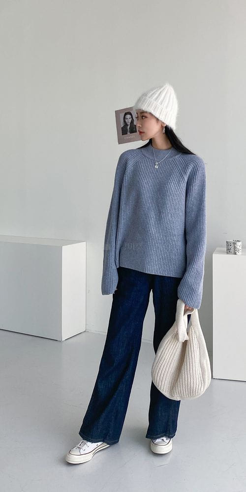 COLORANDCHOICE - Korean Children Fashion - #Kfashion4kids - Lamp Hazzi Half Turtleneck - 10