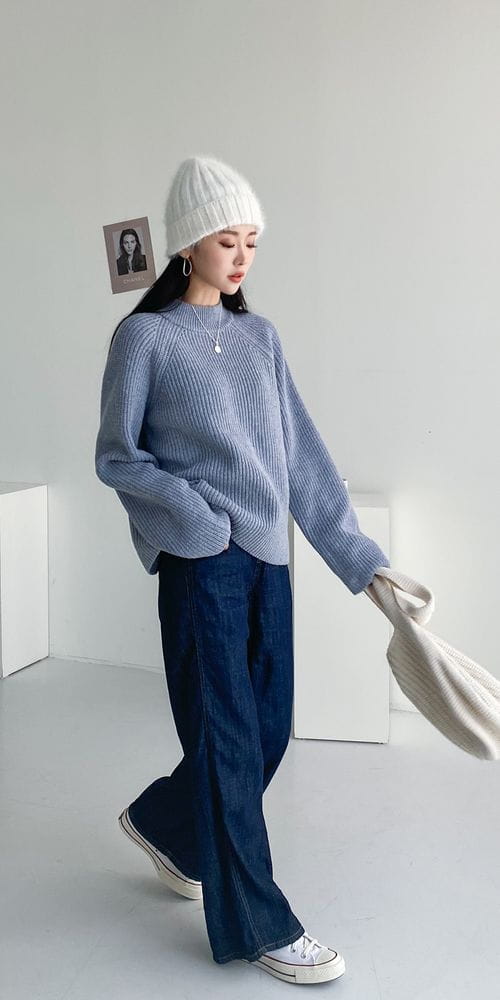 COLORANDCHOICE - Korean Children Fashion - #Kfashion4kids - Lamp Hazzi Half Turtleneck - 11