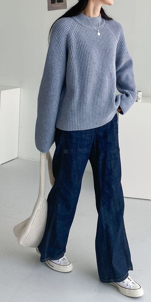 COLORANDCHOICE - Korean Children Fashion - #Kfashion4kids - Lamp Hazzi Half Turtleneck - 12