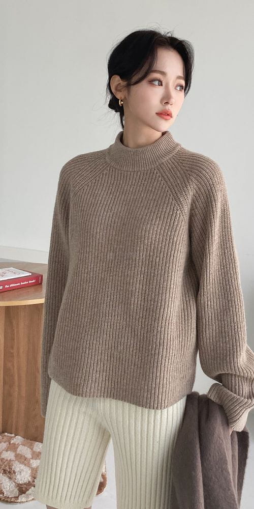 COLORANDCHOICE - Korean Children Fashion - #Kfashion4kids - Lamp Hazzi Half Turtleneck - 2