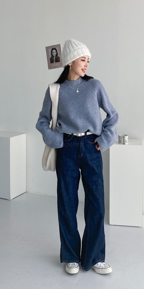 COLORANDCHOICE - Korean Children Fashion - #Kfashion4kids - Lamp Hazzi Half Turtleneck - 4