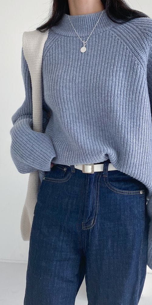 COLORANDCHOICE - Korean Children Fashion - #Kfashion4kids - Lamp Hazzi Half Turtleneck - 5