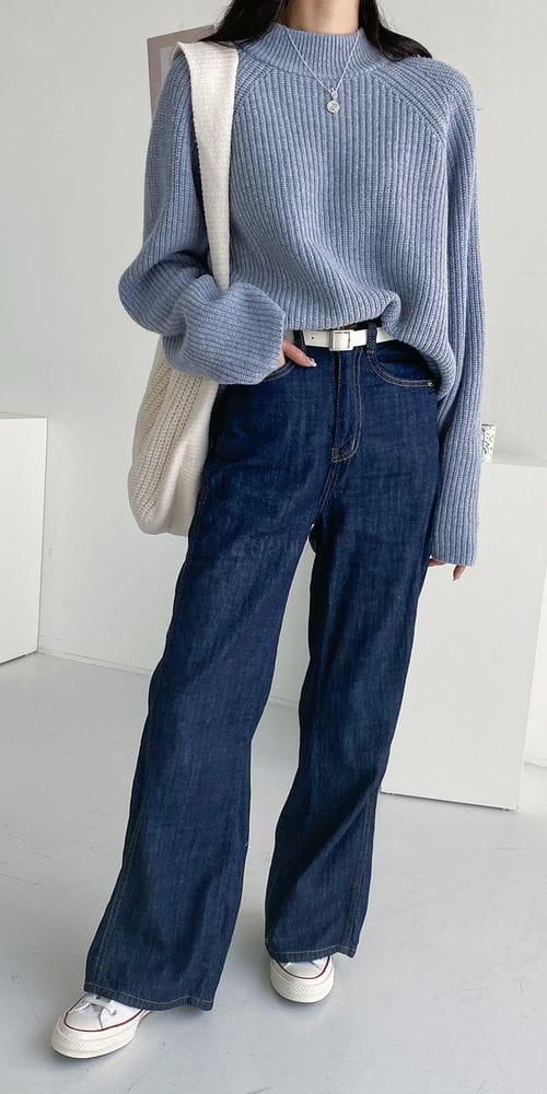 COLORANDCHOICE - Korean Children Fashion - #Kfashion4kids - Lamp Hazzi Half Turtleneck - 6