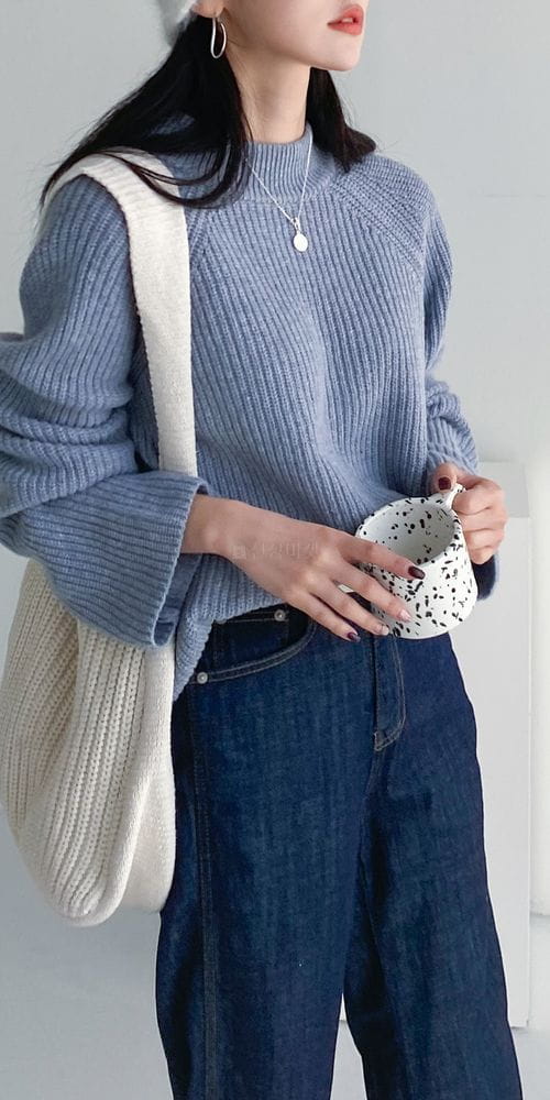 COLORANDCHOICE - Korean Children Fashion - #Kfashion4kids - Lamp Hazzi Half Turtleneck - 7