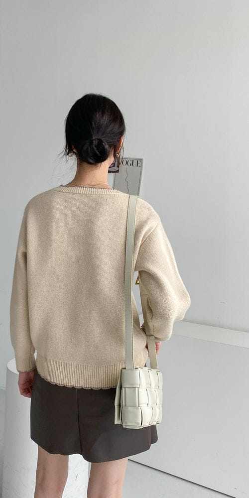 COLORANDCHOICE - Korean Children Fashion - #Kfashion4kids - Cash Color Knit Top - 11