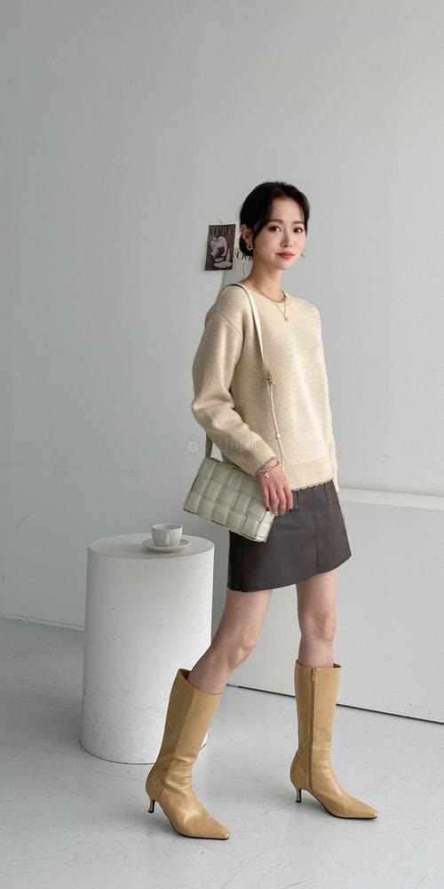 COLORANDCHOICE - Korean Children Fashion - #Kfashion4kids - Cash Color Knit Top - 8