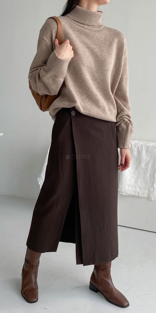 COLORANDCHOICE - Korean Children Fashion - #Kfashion4kids - Cash Turtleneck Tee - 8