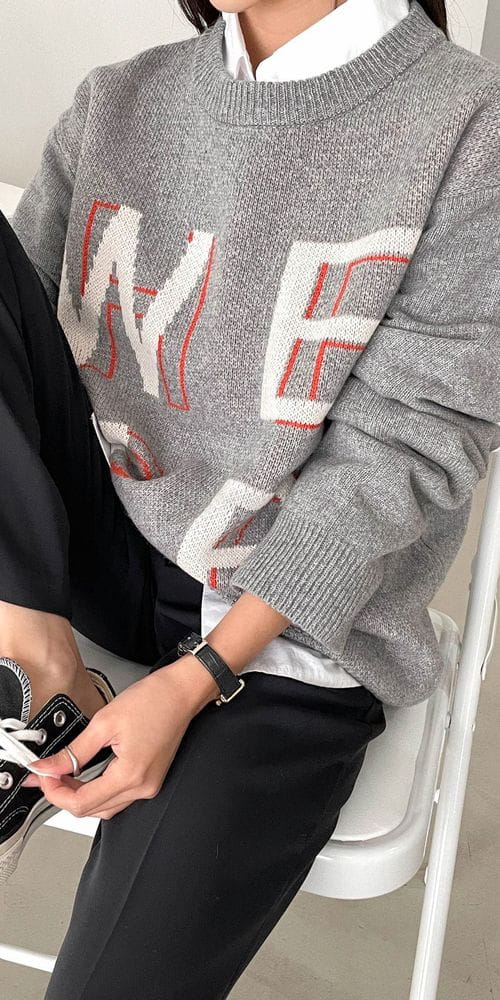 COLORANDCHOICE - Korean Children Fashion - #Kfashion4kids - WEAR Rounf Knit Tee - 2
