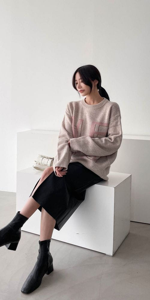 COLORANDCHOICE - Korean Children Fashion - #Kfashion4kids - WEAR Rounf Knit Tee - 7