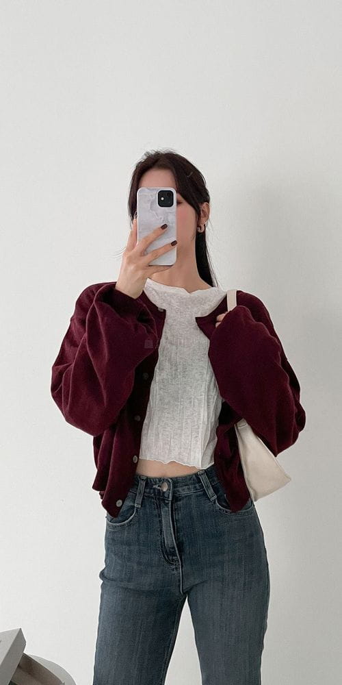 COLORANDCHOICE - Korean Children Fashion - #Kfashion4kids - Puff Ganjio Cardigan - 5