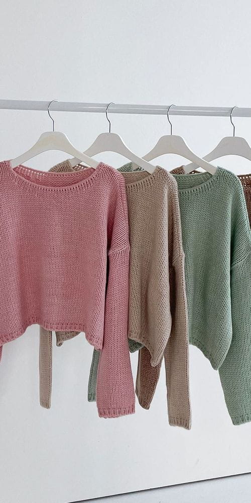 COLORANDCHOICE - Korean Children Fashion - #Kfashion4kids - Paparus Boat Neck Knit Tee - 9