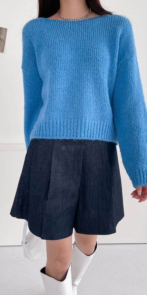 COLORANDCHOICE - Korean Children Fashion - #Kfashion4kids - Blending Alpaca Knit Tee