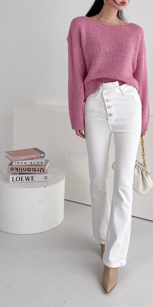 COLORANDCHOICE - Korean Children Fashion - #Kfashion4kids - Blending Alpaca Knit Tee - 2