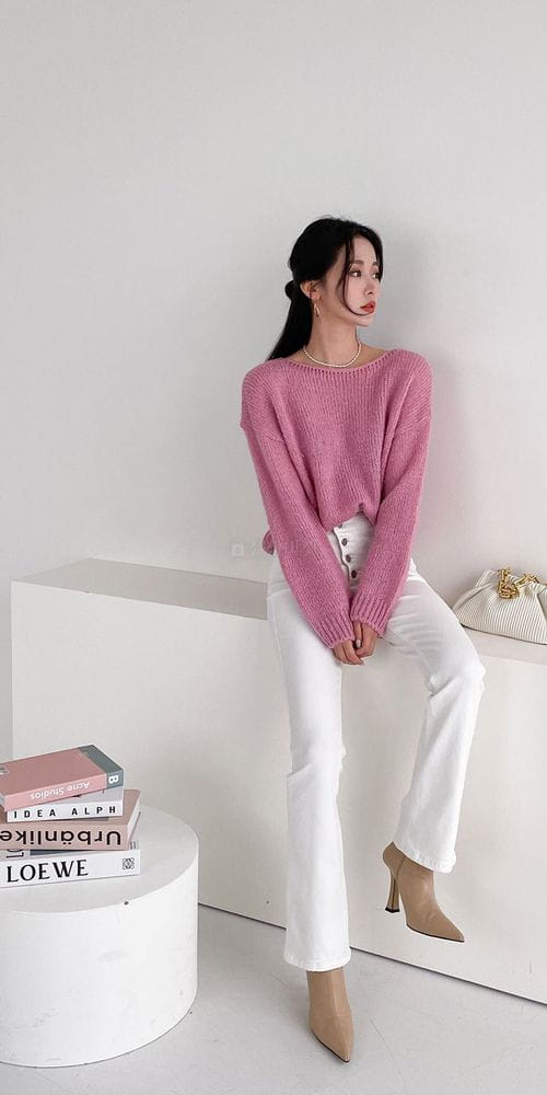 COLORANDCHOICE - Korean Children Fashion - #Kfashion4kids - Blending Alpaca Knit Tee - 7
