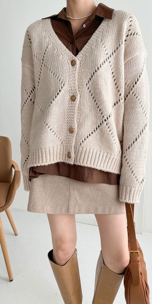 COLORANDCHOICE - Korean Children Fashion - #Kfashion4kids - Scsi Dia Cardigan - 6