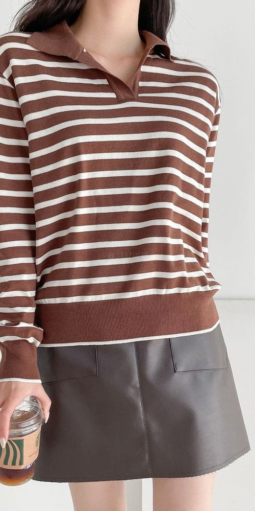 COLORANDCHOICE - Korean Children Fashion - #Kfashion4kids - Rissom Stripes Tee