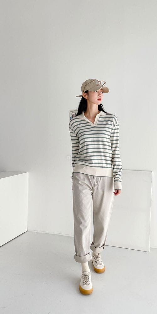 COLORANDCHOICE - Korean Children Fashion - #Kfashion4kids - Rissom Stripes Tee - 3