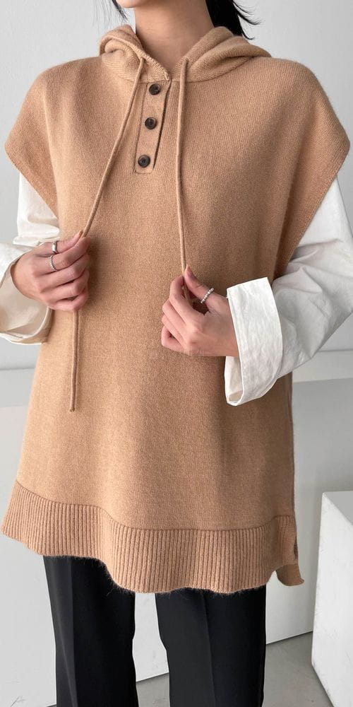 COLORANDCHOICE - Korean Children Fashion - #Kfashion4kids - Button Hoody - 3
