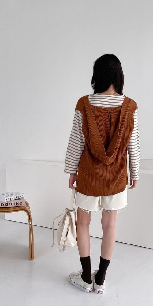 COLORANDCHOICE - Korean Children Fashion - #Kfashion4kids - Nijou Hoody Vest - 3