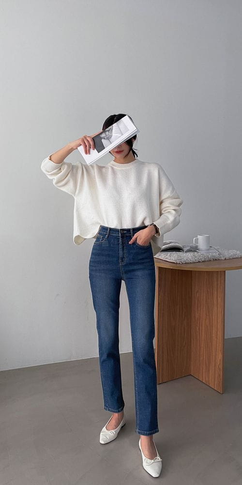 COLORANDCHOICE - Korean Children Fashion - #Kfashion4kids - Casual Span Jeans - 4