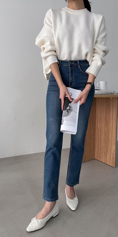 COLORANDCHOICE - Korean Children Fashion - #Kfashion4kids - Casual Span Jeans - 6