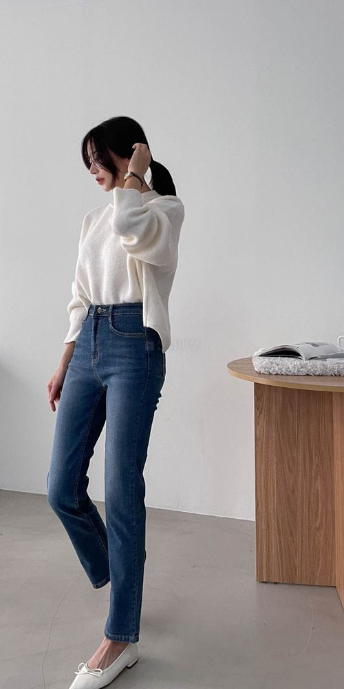 COLORANDCHOICE - Korean Children Fashion - #Kfashion4kids - Casual Span Jeans - 9