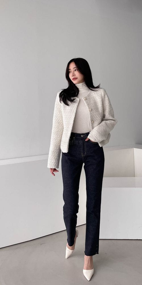 COLORANDCHOICE - Korean Children Fashion - #Kfashion4kids - Non Pade Cutting Jeans - 10