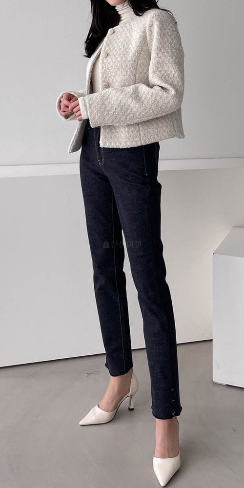 COLORANDCHOICE - Korean Children Fashion - #Kfashion4kids - Non Pade Cutting Jeans - 12