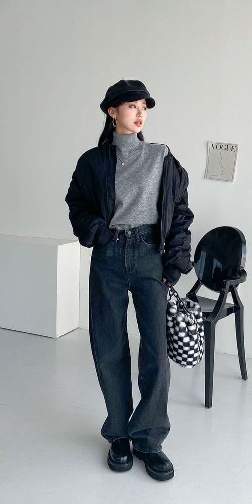 COLORANDCHOICE - Korean Children Fashion - #Kfashion4kids - Main Cash Turtleneck - 2