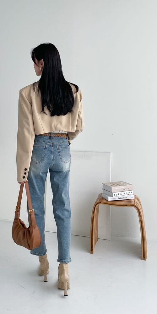 COLORANDCHOICE - Korean Children Fashion - #Kfashion4kids - Vintage Washing Jeans - 10