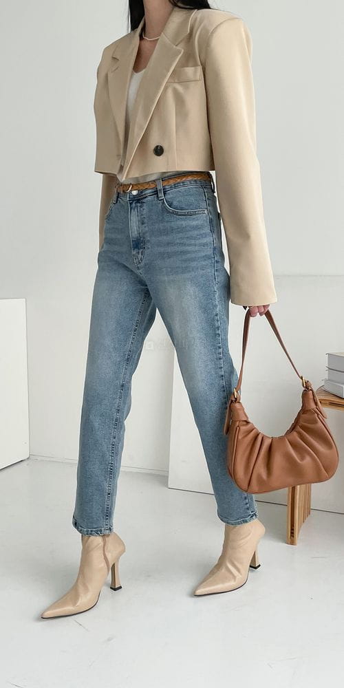COLORANDCHOICE - Korean Children Fashion - #Kfashion4kids - Vintage Washing Jeans - 7