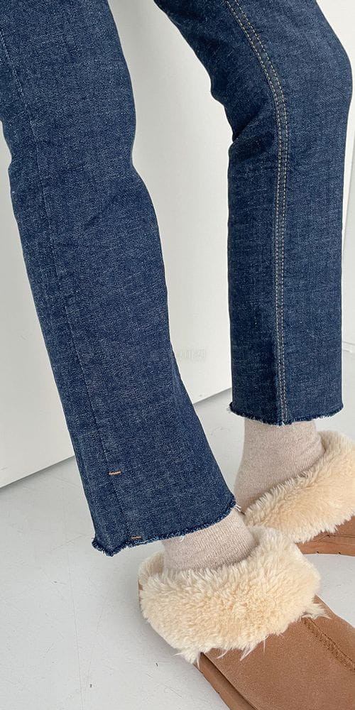 COLORANDCHOICE - Korean Children Fashion - #Kfashion4kids - Straight Bending Jeans - 12