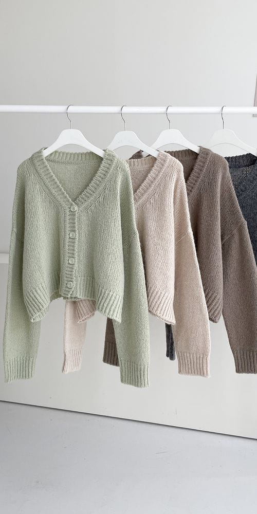 COLORANDCHOICE - Korean Children Fashion - #Kfashion4kids - Alpaca Happy Cardigan