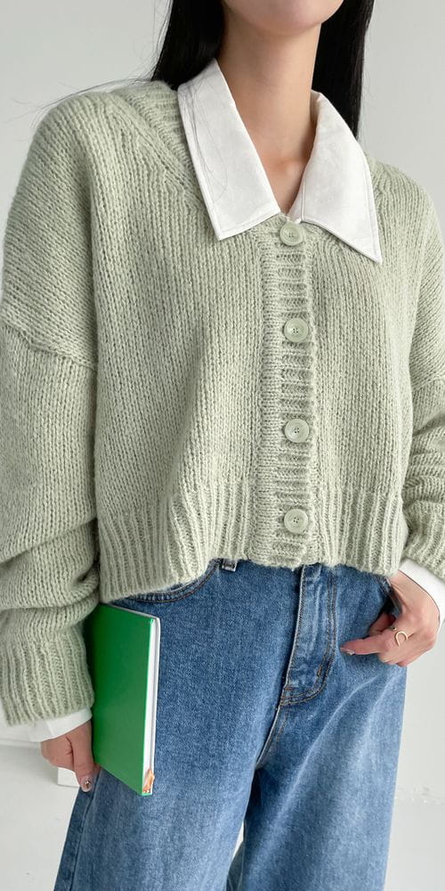 COLORANDCHOICE - Korean Children Fashion - #Kfashion4kids - Alpaca Happy Cardigan - 2