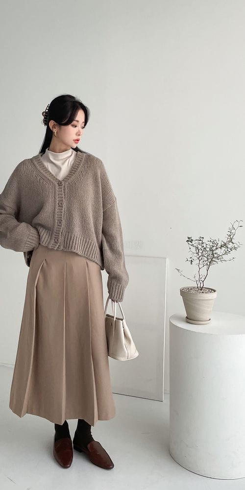 COLORANDCHOICE - Korean Children Fashion - #Kfashion4kids - Alpaca Happy Cardigan - 3