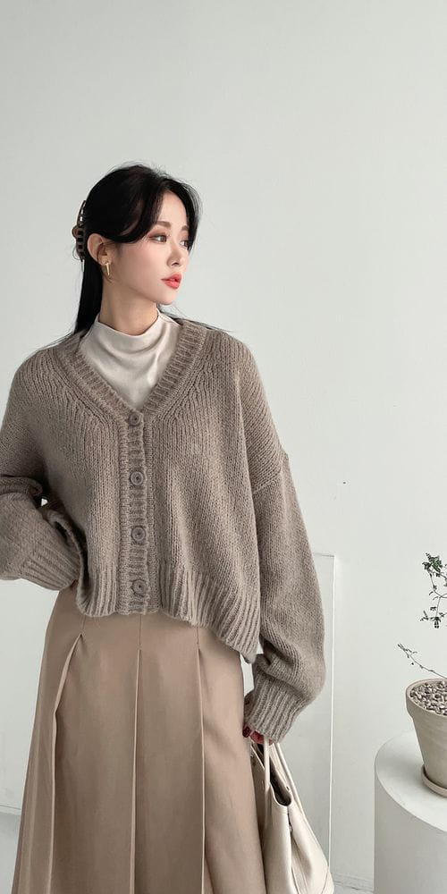 COLORANDCHOICE - Korean Children Fashion - #Kfashion4kids - Alpaca Happy Cardigan - 9