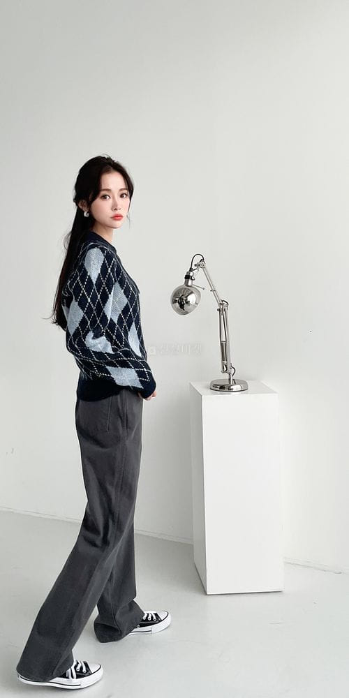 COLORANDCHOICE - Korean Children Fashion - #Kfashion4kids - Alpaca Two Button Collar Knit Tee - 7