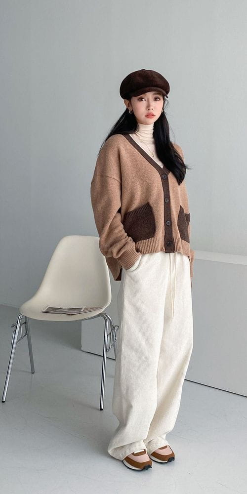 COLORANDCHOICE - Korean Children Fashion - #Kfashion4kids - Color Pocket Cardigan - 2
