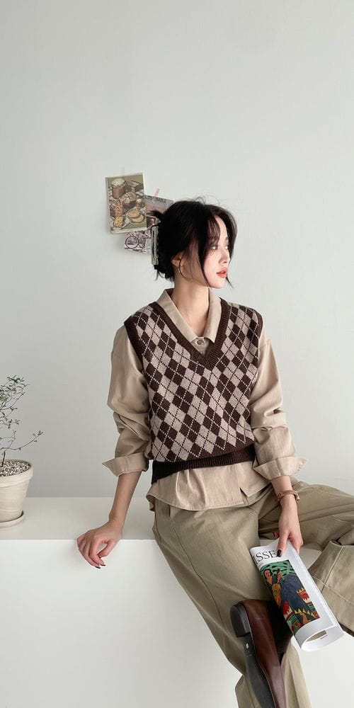COLORANDCHOICE - Korean Children Fashion - #Kfashion4kids - Cash Mini Vest - 8