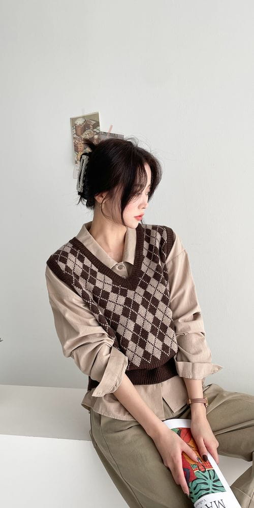 COLORANDCHOICE - Korean Children Fashion - #Kfashion4kids - Cash Mini Vest - 9