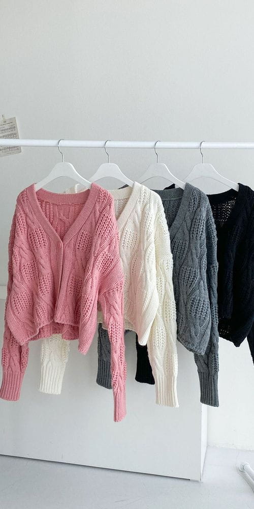 COLORANDCHOICE - Korean Children Fashion - #Kfashion4kids - Labom Twist Cardigan - 4