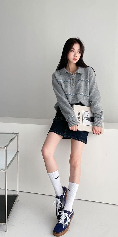 COLORANDCHOICE - Korean Children Fashion - #Kfashion4kids - Eri Jacquard Knit Top - 6
