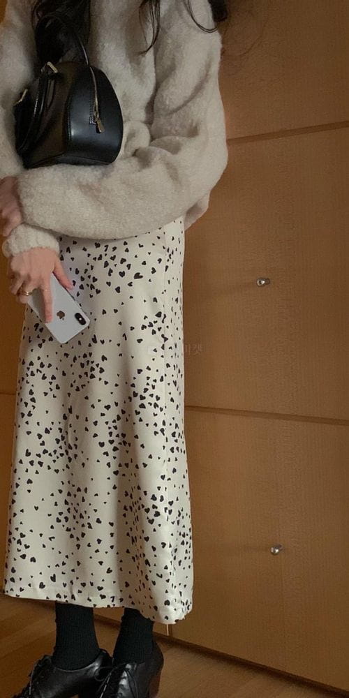 COMEHERE - Korean Children Fashion - #Kfashion4kids - Heart Skirt - 4