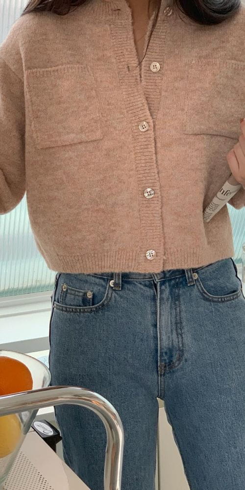 COMEHERE - Korean Children Fashion - #Kfashion4kids - Pocket Cardigan - 7