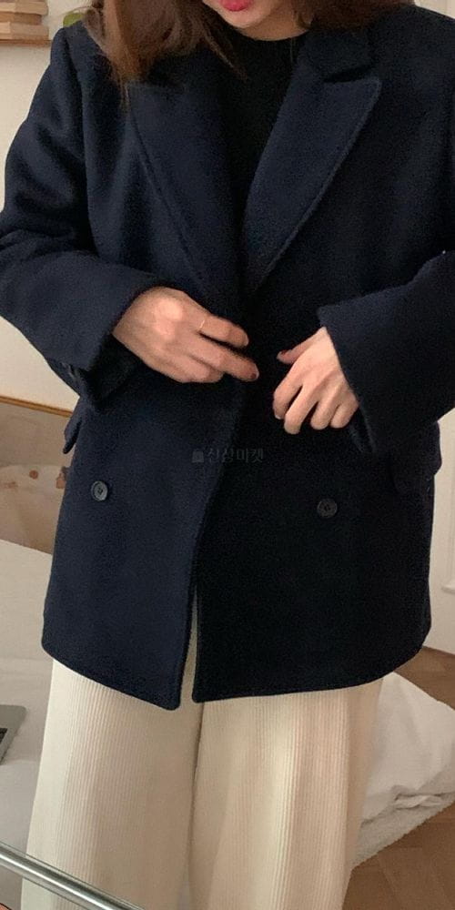 COMEHERE - Korean Children Fashion - #Kfashion4kids - Double Half Coat - 3
